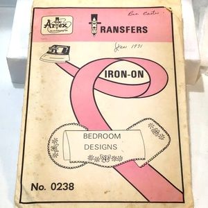 Vintage Iron On Embroidery designs many patterns Bedroom Designs